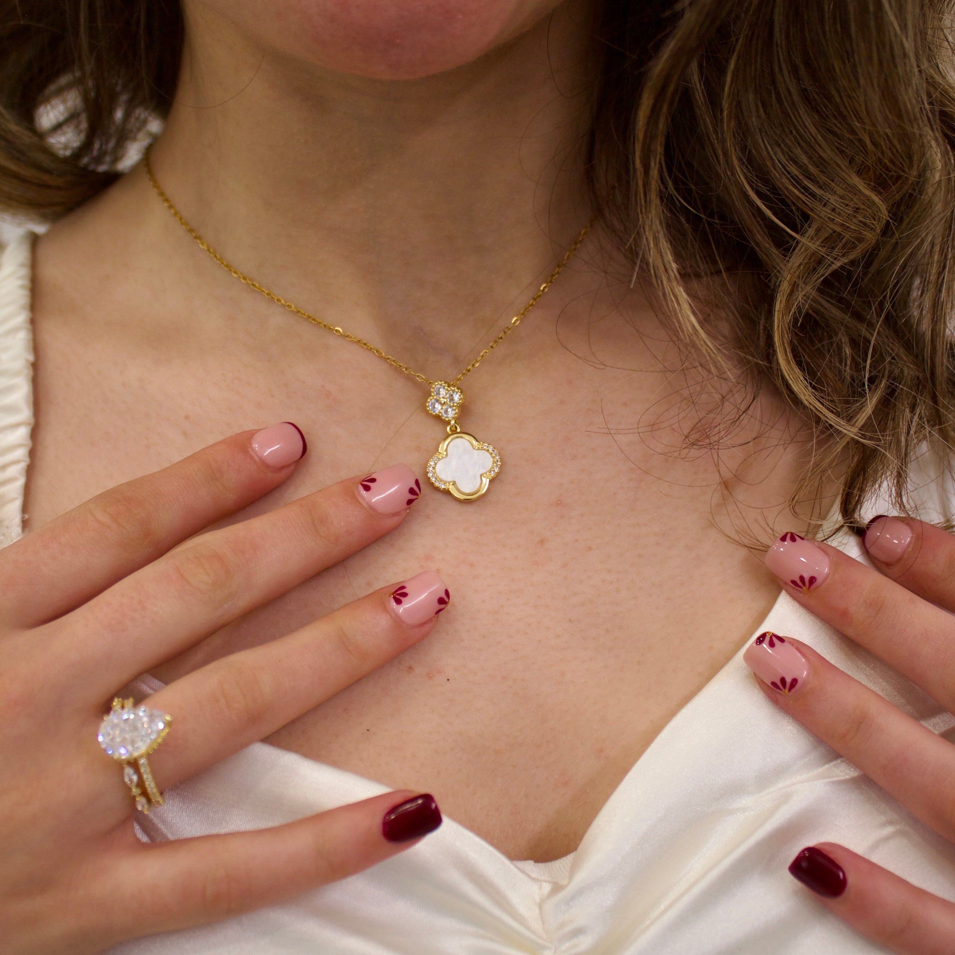 Double Clover Necklace