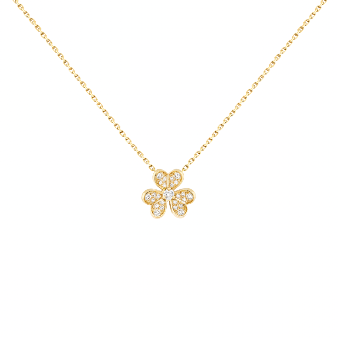 Jasmine Clover 925 Silver Necklace