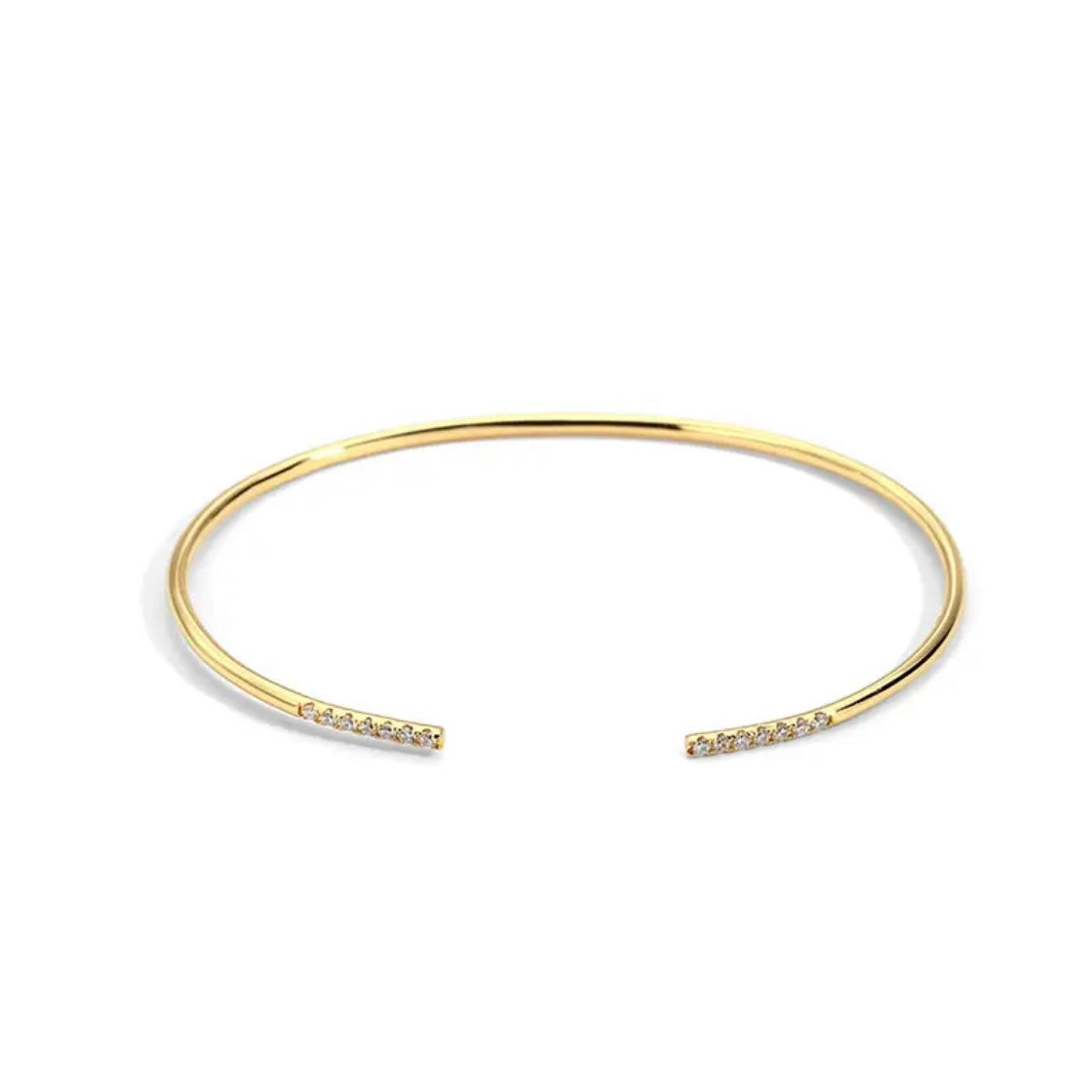 Open Cuff 18k Gold Bracelet