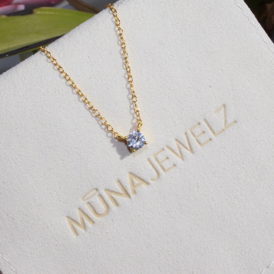 Affirm 18k Gold Vermeil Necklace - Muna Jewelz Necklace