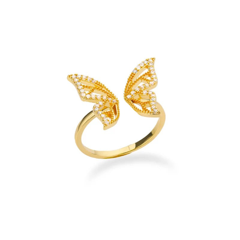 Mariposa 18k Gold Ring