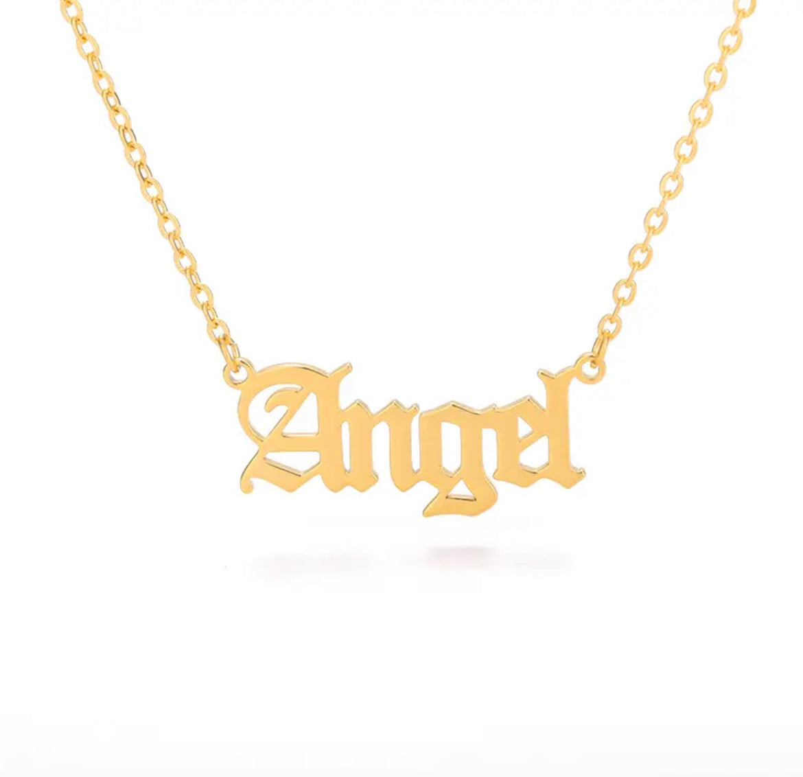 Angel 18k Gold Necklace
